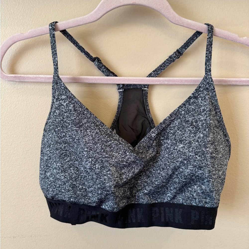 PINK-ULTIMATE LIGHTLY LINED SPORTS BRA size XL